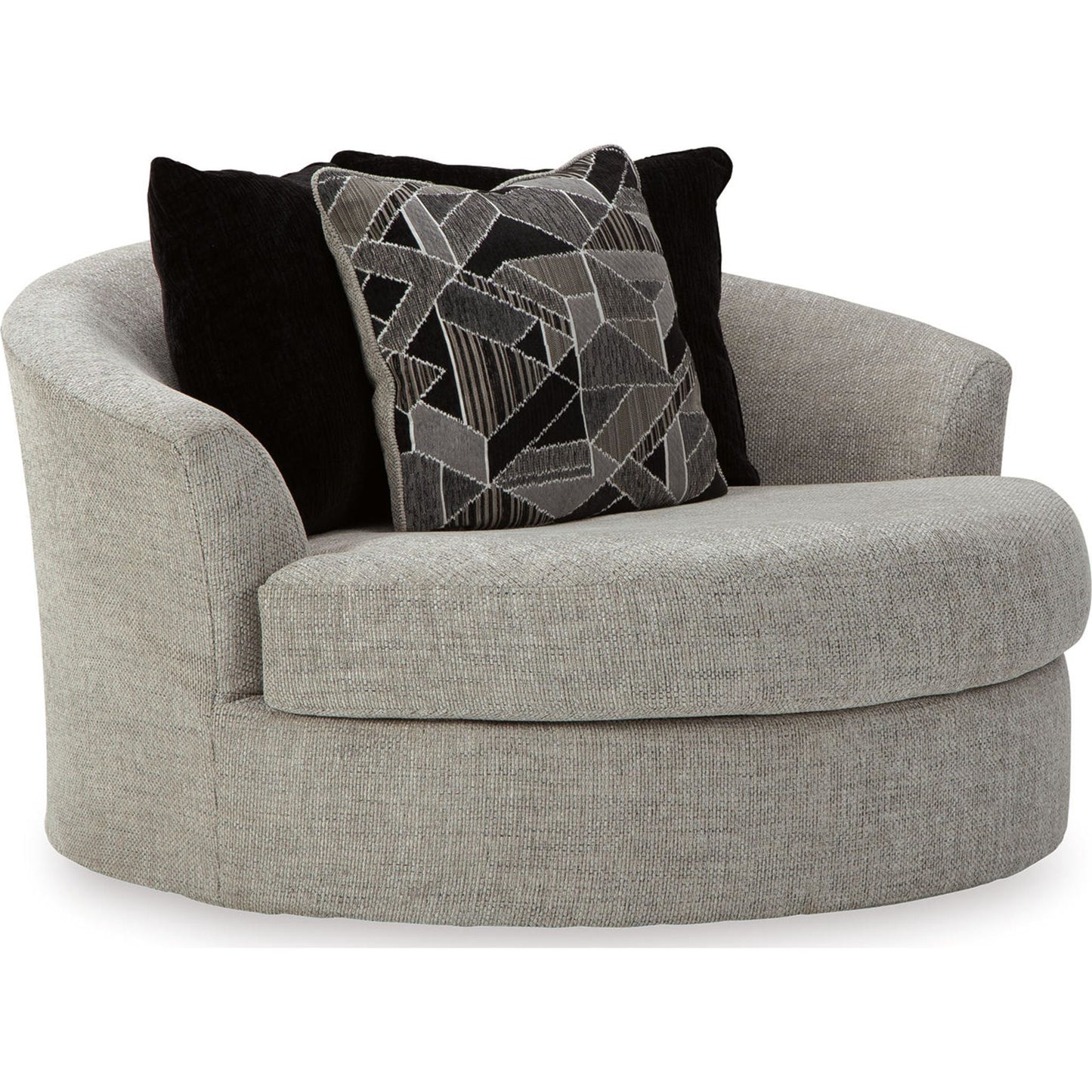 Fauteuil pivotant surdimensionné Megginson