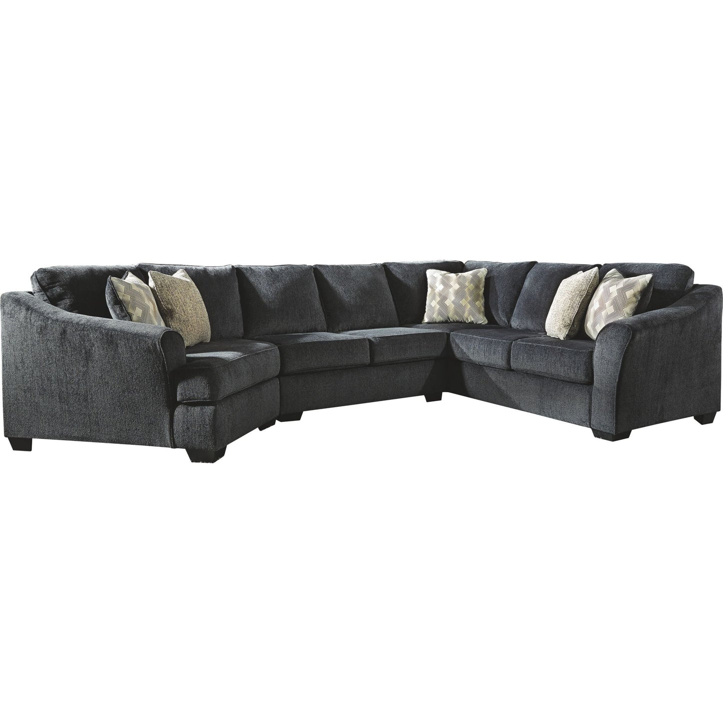 Canapé d'angle Eltmann 3 pièces