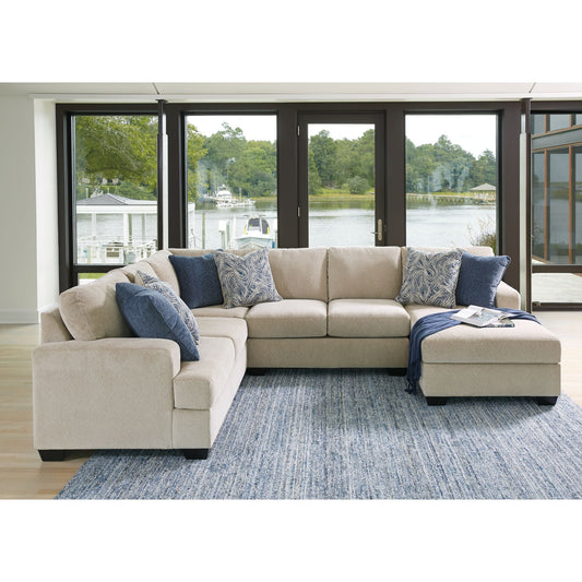 Canapé d'angle 4 pièces exclusif Enola