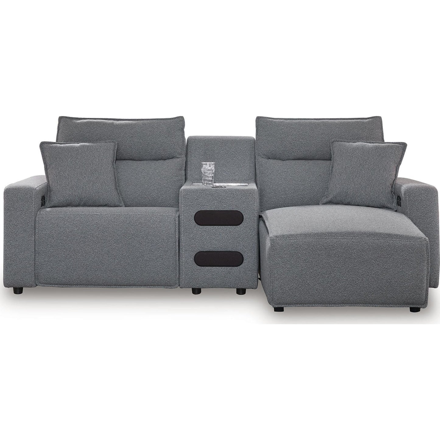 Canapé d'angle Modmax 3 pièces inclinable électrique avec méridienne