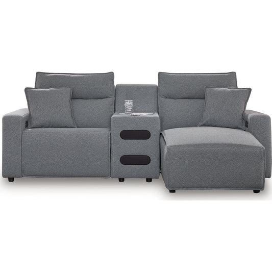 Canapé d'angle Modmax 3 pièces inclinable électrique avec méridienne