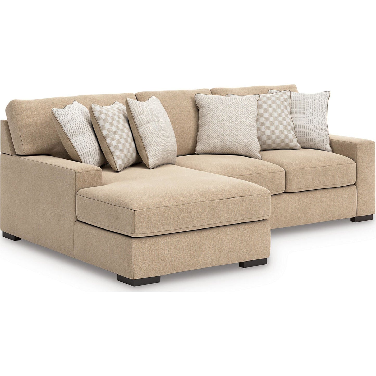 Canapé d'angle 2 pièces exclusif Larce avec méridienne