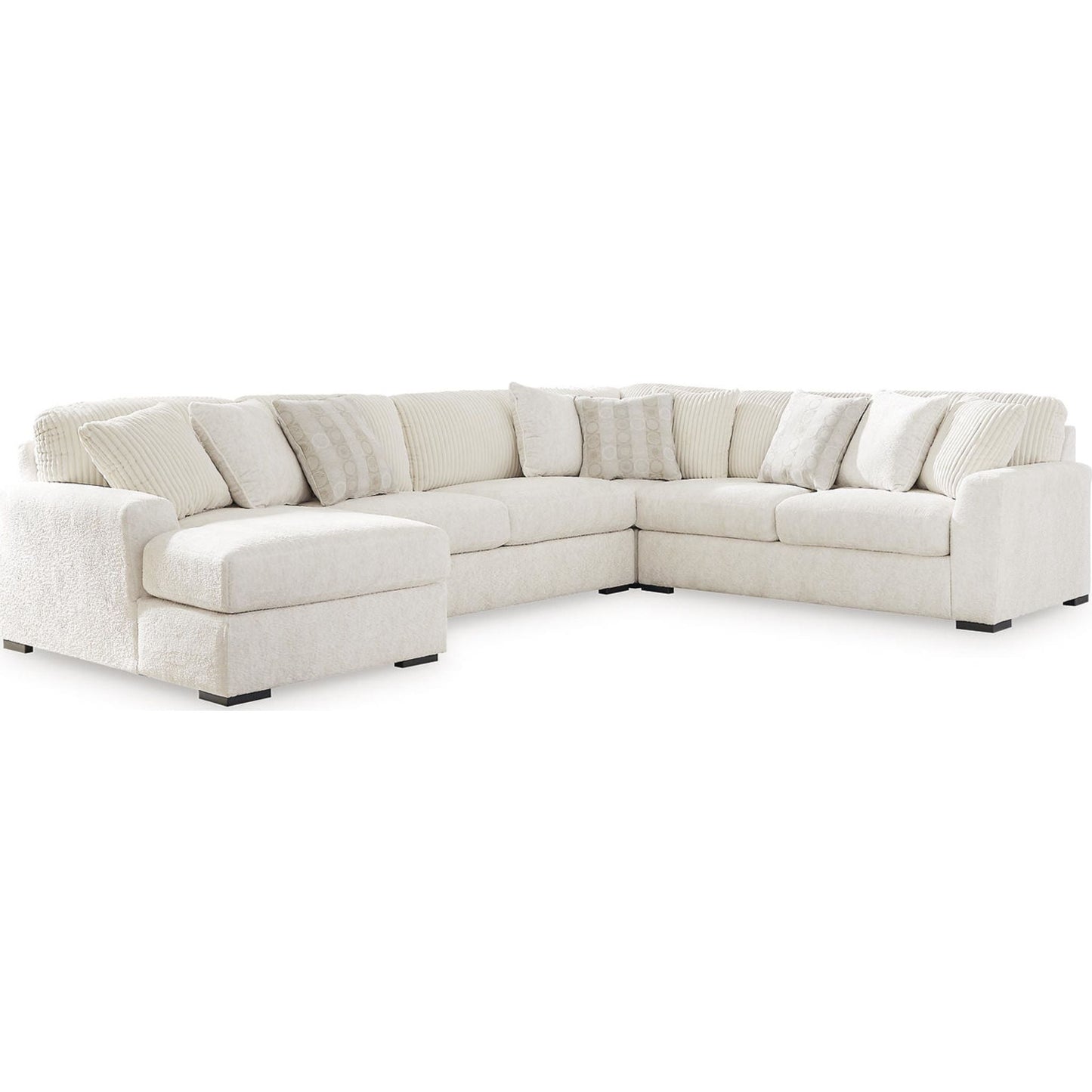 Canapé d'angle Chessington 4 pièces avec méridienne