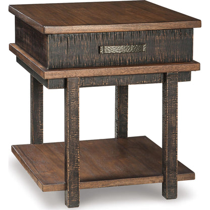 Table d'appoint rectangulaire Stanah