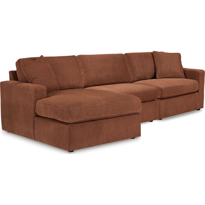 Canapé d'angle modulaire Modmax 3 pièces avec méridienne