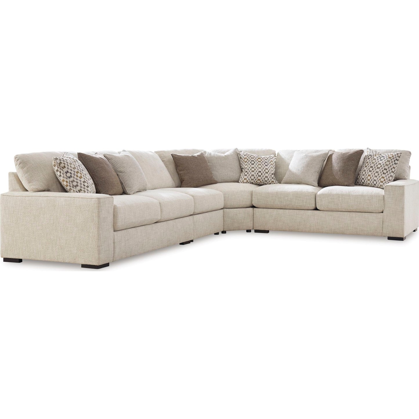 Canapé d'angle 4 pièces exclusif Abberson