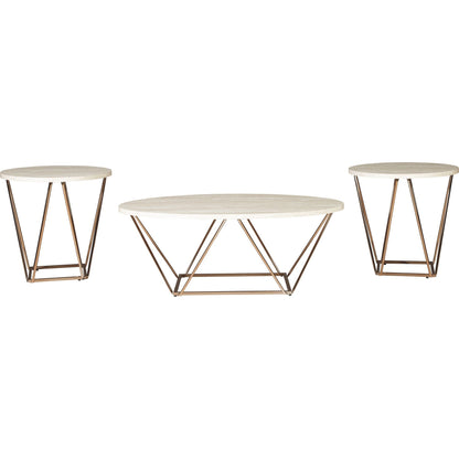 Ensemble de tables d'appoint Tarica (ensemble de 3)