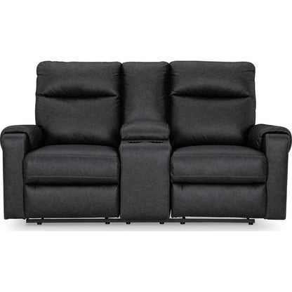 Canapé inclinable électrique Axtellton avec console