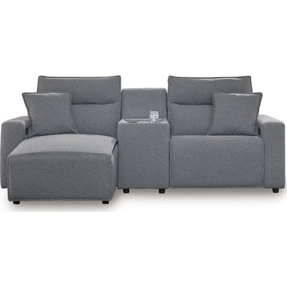 Canapé d'angle Modmax 3 pièces inclinable électrique avec méridienne