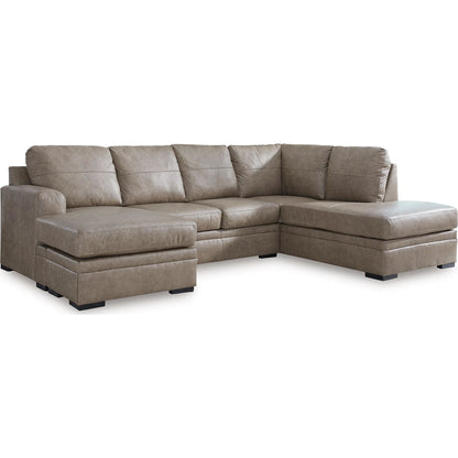 Canapé d'angle Amuleto 2 pièces avec méridienne