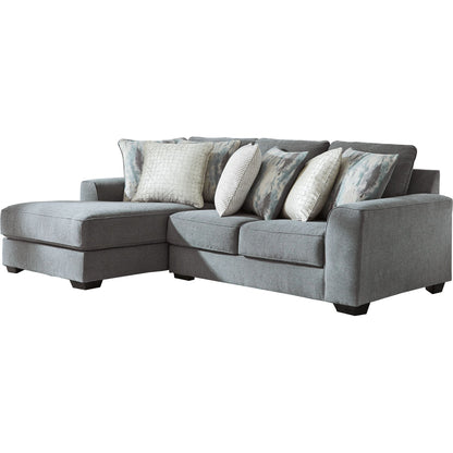 Canapé d'angle 2 pièces Castano exclusif avec méridienne