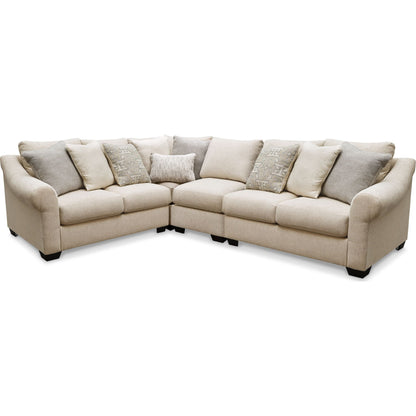 Canapé d'angle 4 pièces exclusif Carnaby