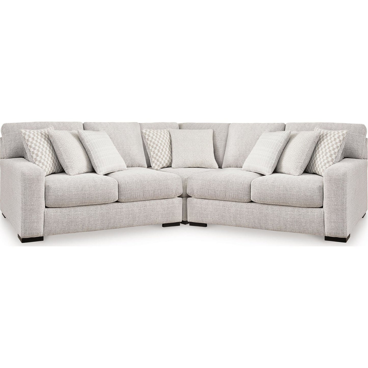 Canapé d'angle 3 pièces exclusif Larce