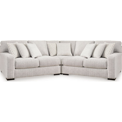 Canapé d'angle 3 pièces exclusif Larce