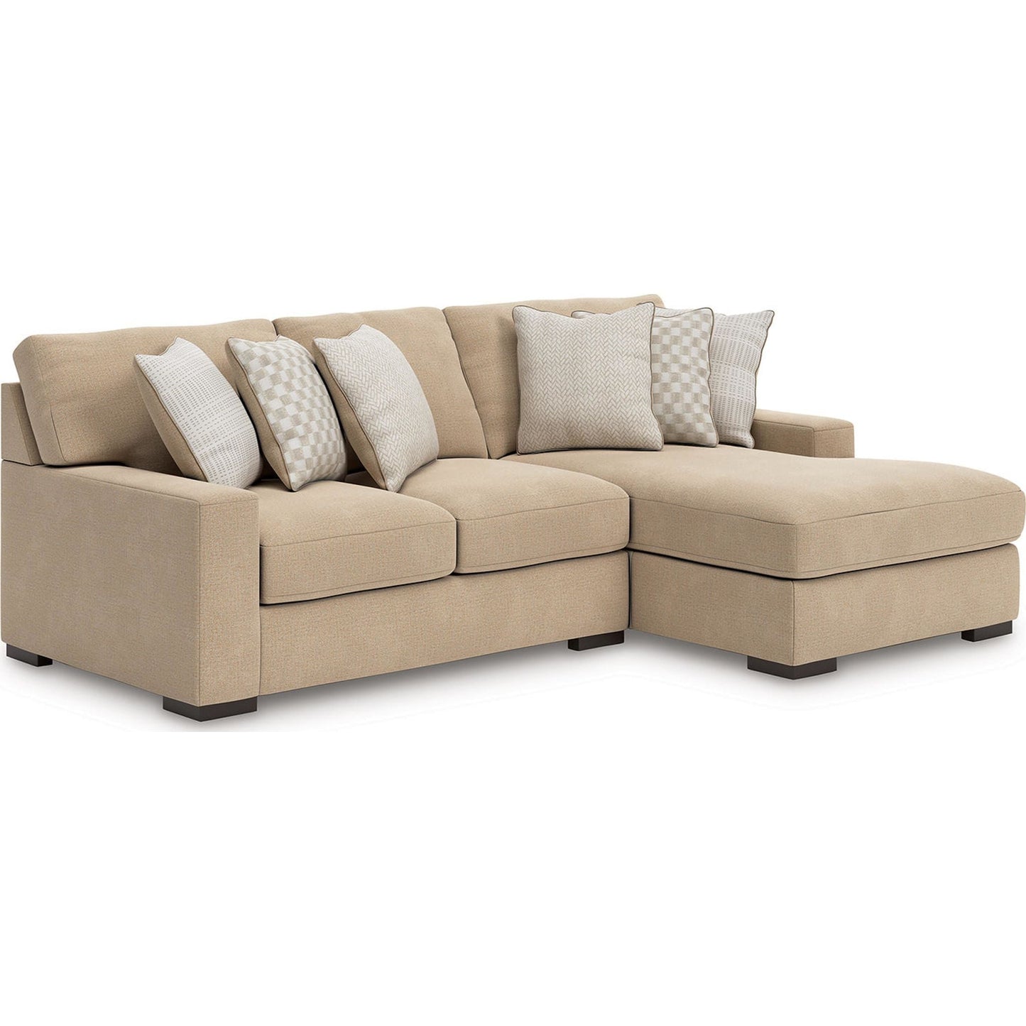 Canapé d'angle 2 pièces exclusif Larce avec méridienne