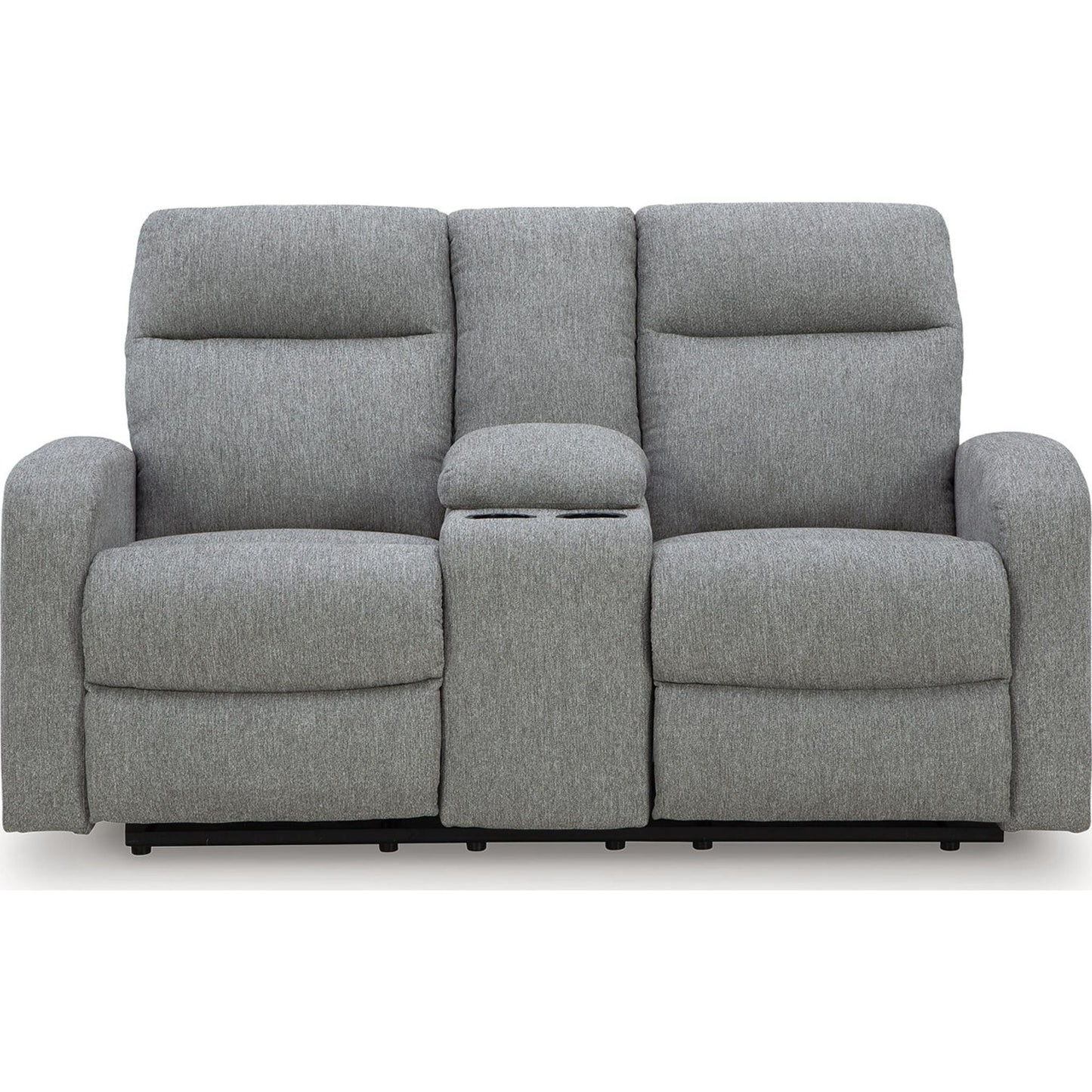 Canapé inclinable deux places Moreau Place avec console