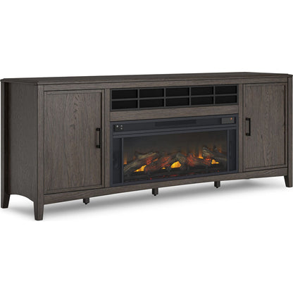 Meuble TV Montillan avec cheminée