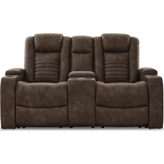 Canapé inclinable électrique Soundcheck avec console et tête réglable