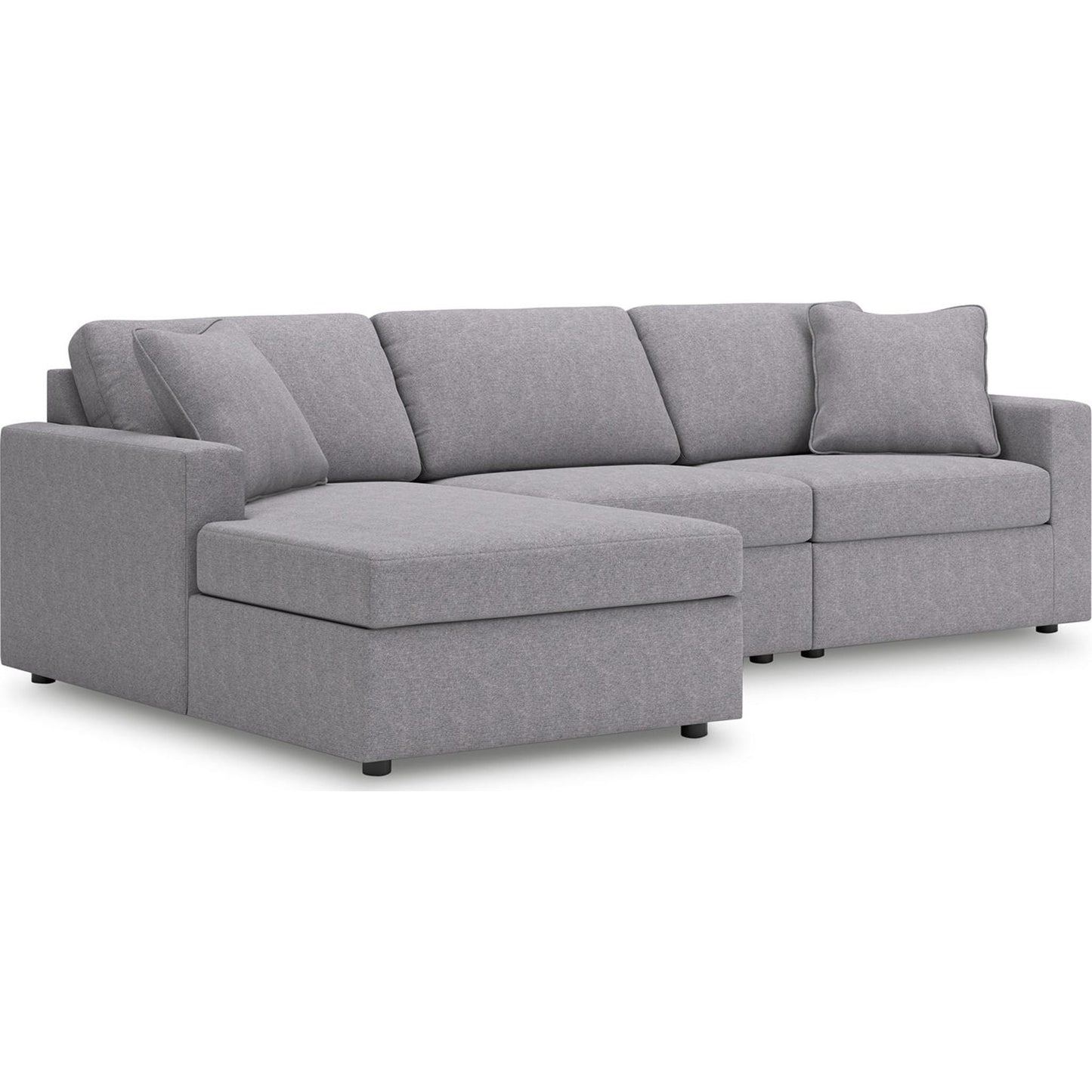 Canapé d'angle modulaire Modmax 3 pièces avec méridienne