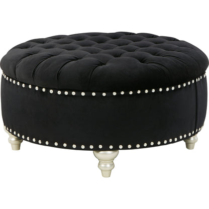 Pouf d'appoint surdimensionné Harriotte