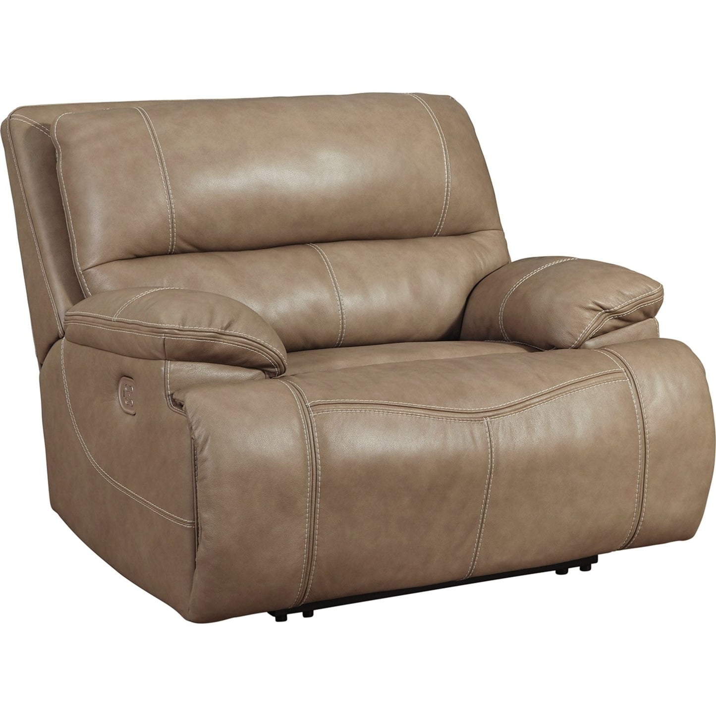 Fauteuil inclinable Ricmen à assise large avec fonction électrique