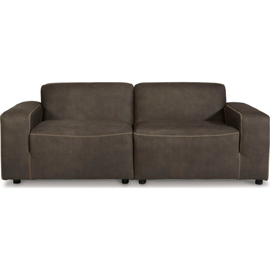 Canapé d'angle modulaire Allena 2 pièces