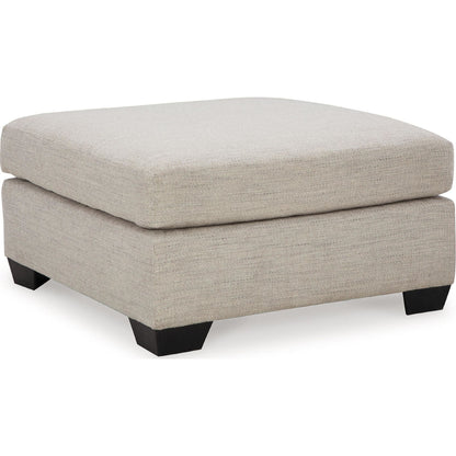 Pouf d'appoint surdimensionné Mahoney