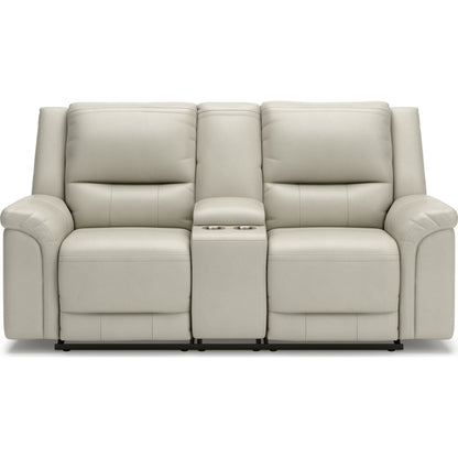 Canapé inclinable électrique Trasimeno avec console