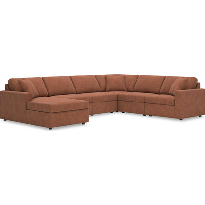 Canapé d'angle modulaire Modmax 6 pièces avec méridienne