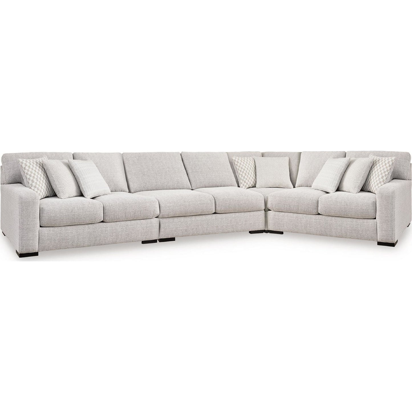 Canapé d'angle 4 pièces exclusif Larce