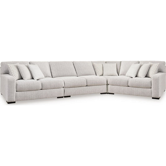 Canapé d'angle 4 pièces exclusif Larce