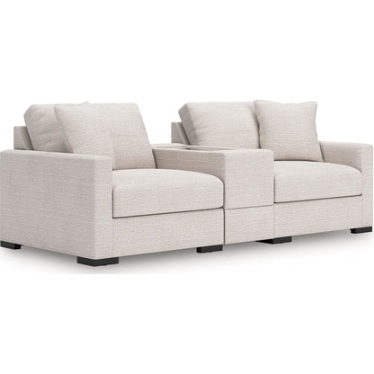 Canapé d'angle modulaire 3 pièces exclusif à Omaha avec rangement