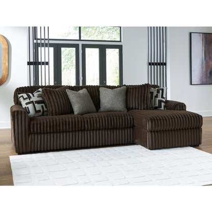 Canapé d'angle 2 pièces Midnight-Madness avec méridienne