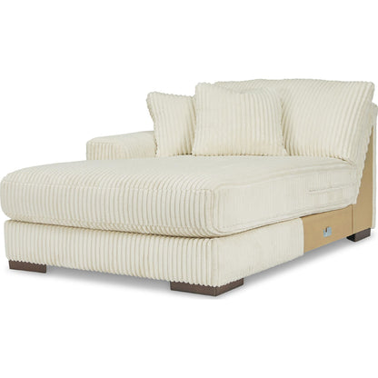 Canapé d'angle Lindyn 4 pièces avec méridienne