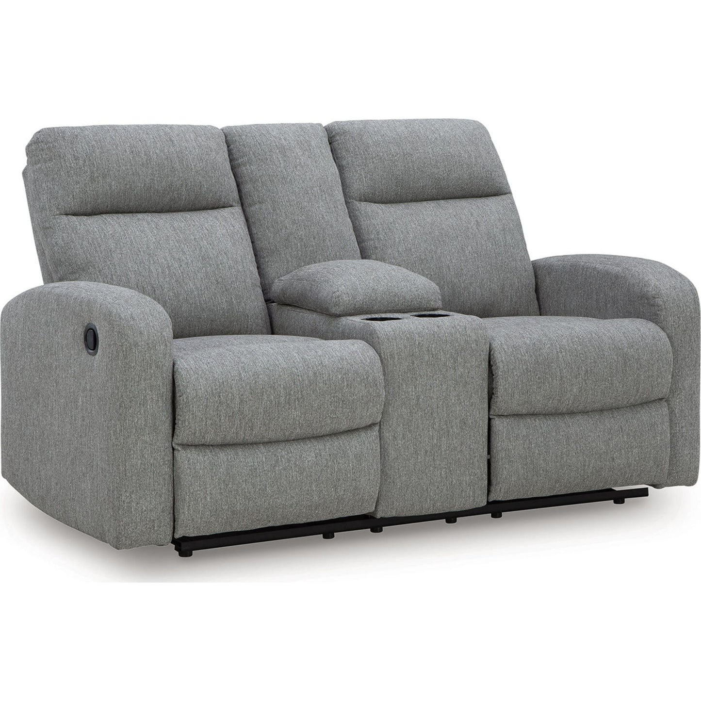 Canapé inclinable deux places Moreau Place avec console