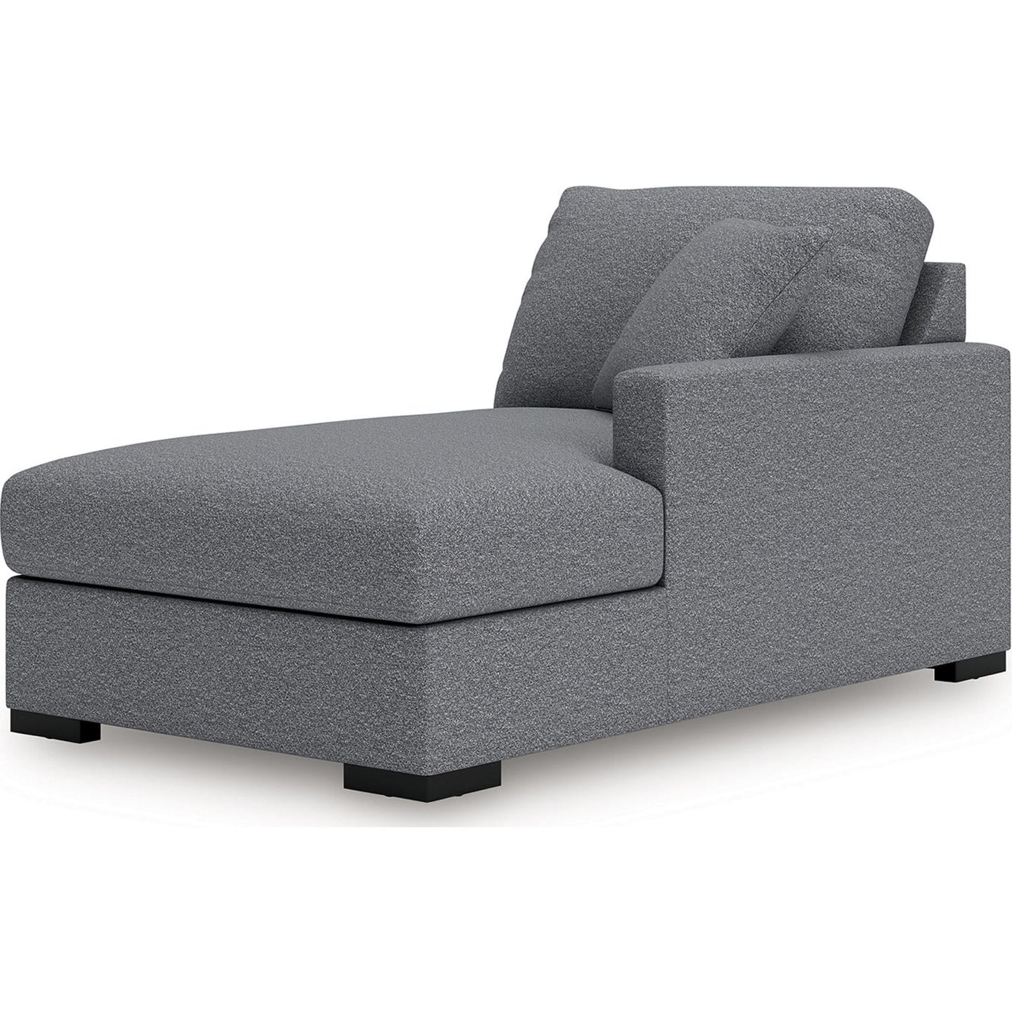 Canapé d'angle modulaire 4 pièces exclusif Omaha avec rangement et méridienne