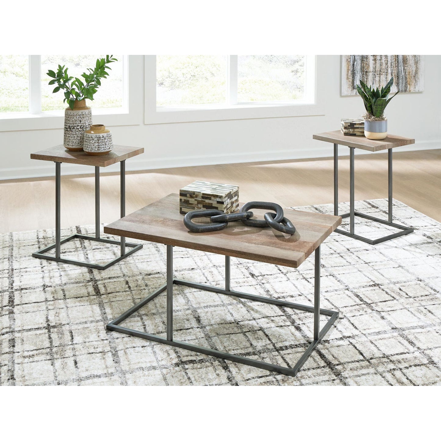 Tables Albreane en paquet de 3