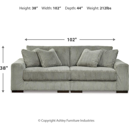 Canapé d'angle Lindyn 2 pièces