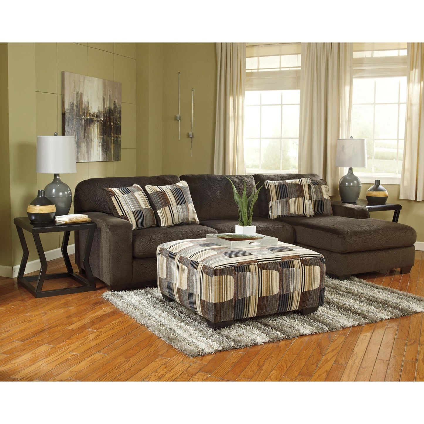 Table d'appoint rectangulaire Kelton