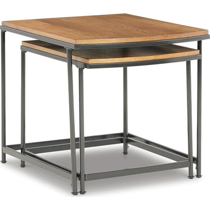 Tables d'appoint gigognes Drezmoore (lot de 2)