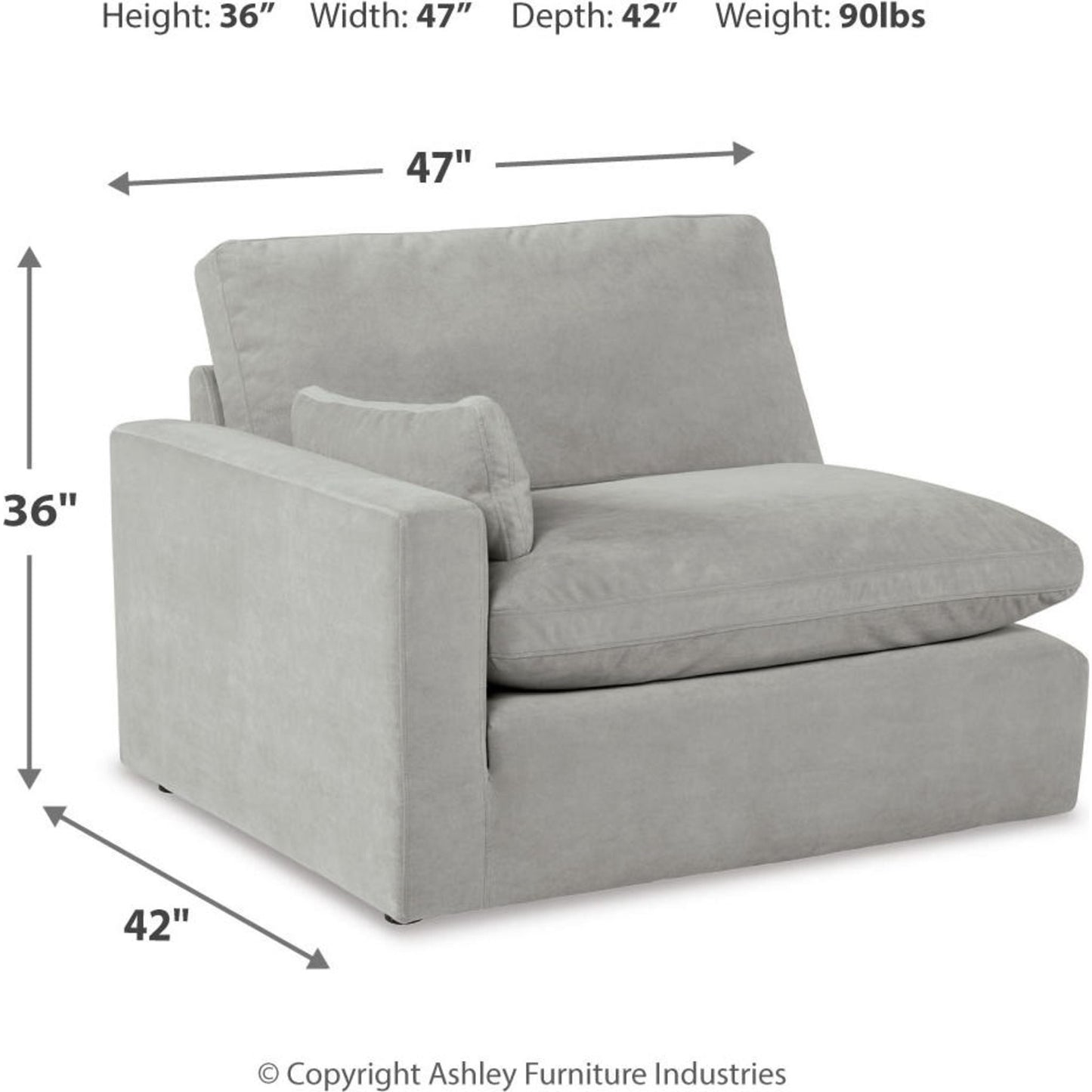 Canapé d'angle Sophie 7 pièces