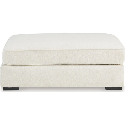 Pouf d'appoint surdimensionné exclusif Flynndale