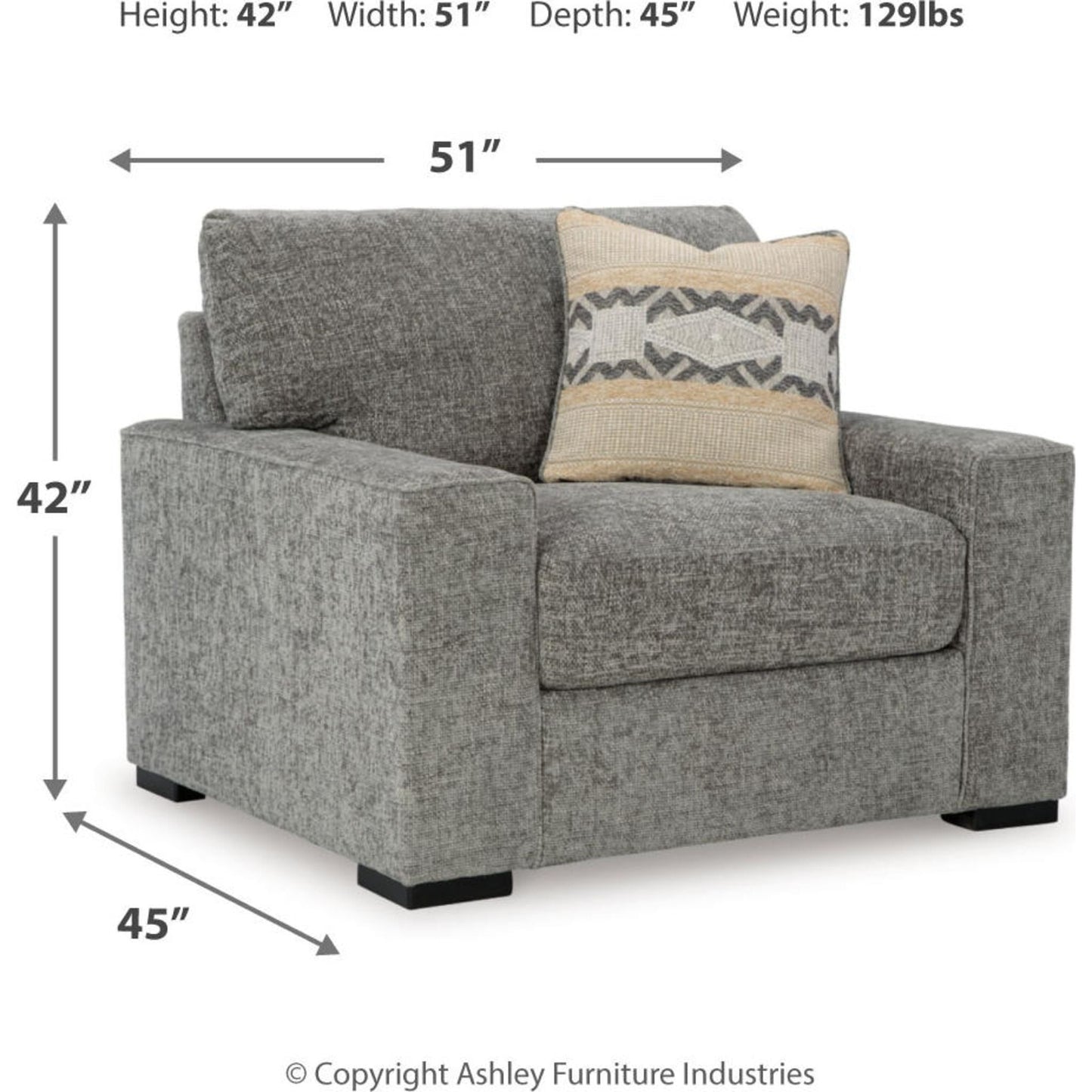 Chaise surdimensionnée Dunmor