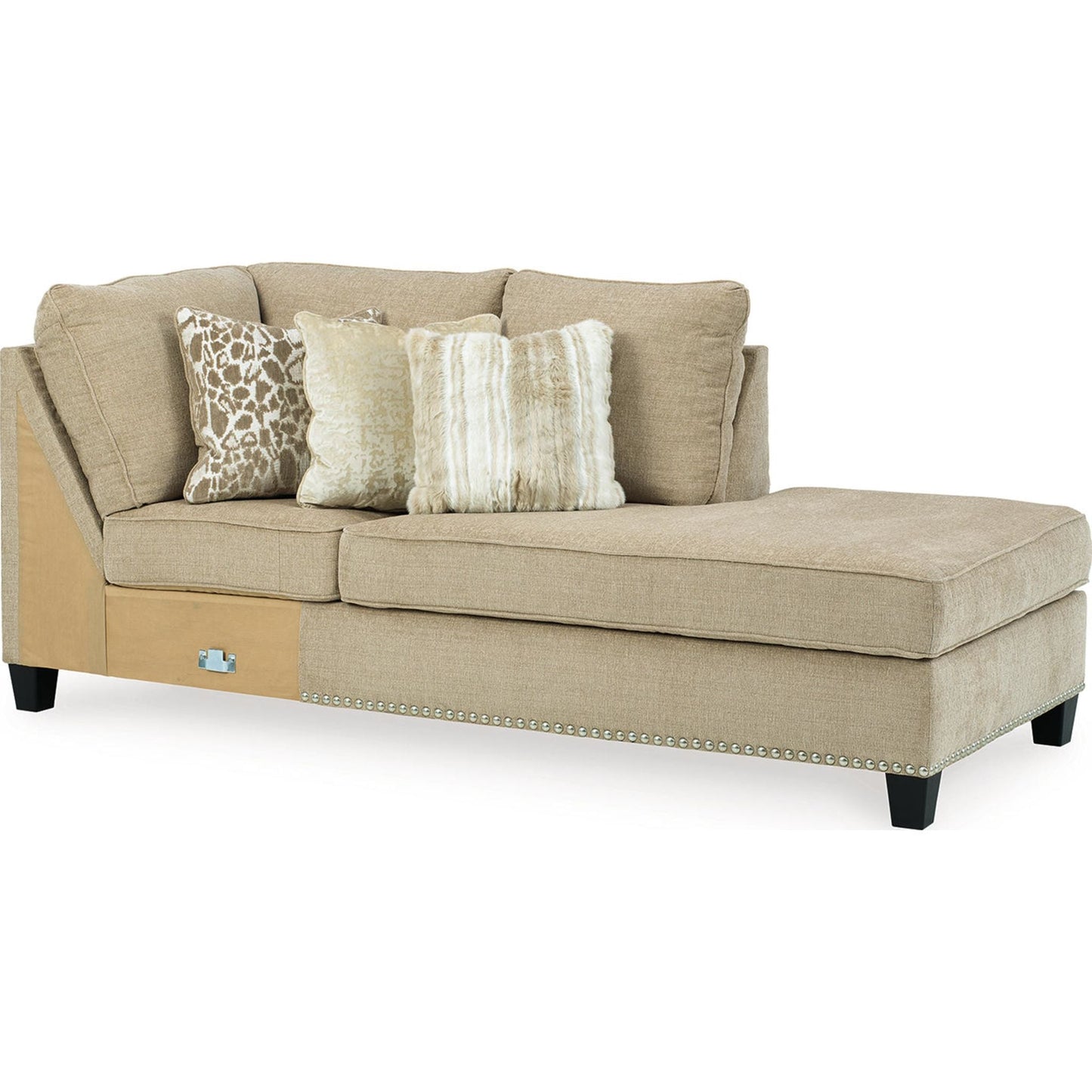 Canapé d'angle Dovemont 2 pièces avec méridienne