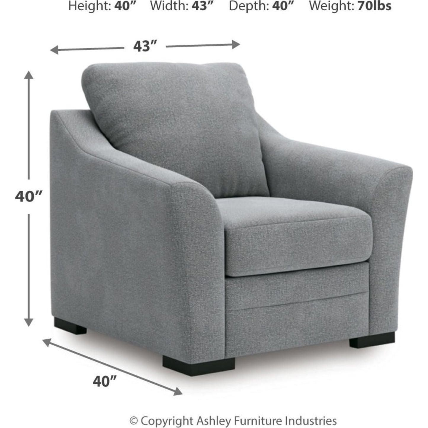 Chaise exclusive Lealand Heights