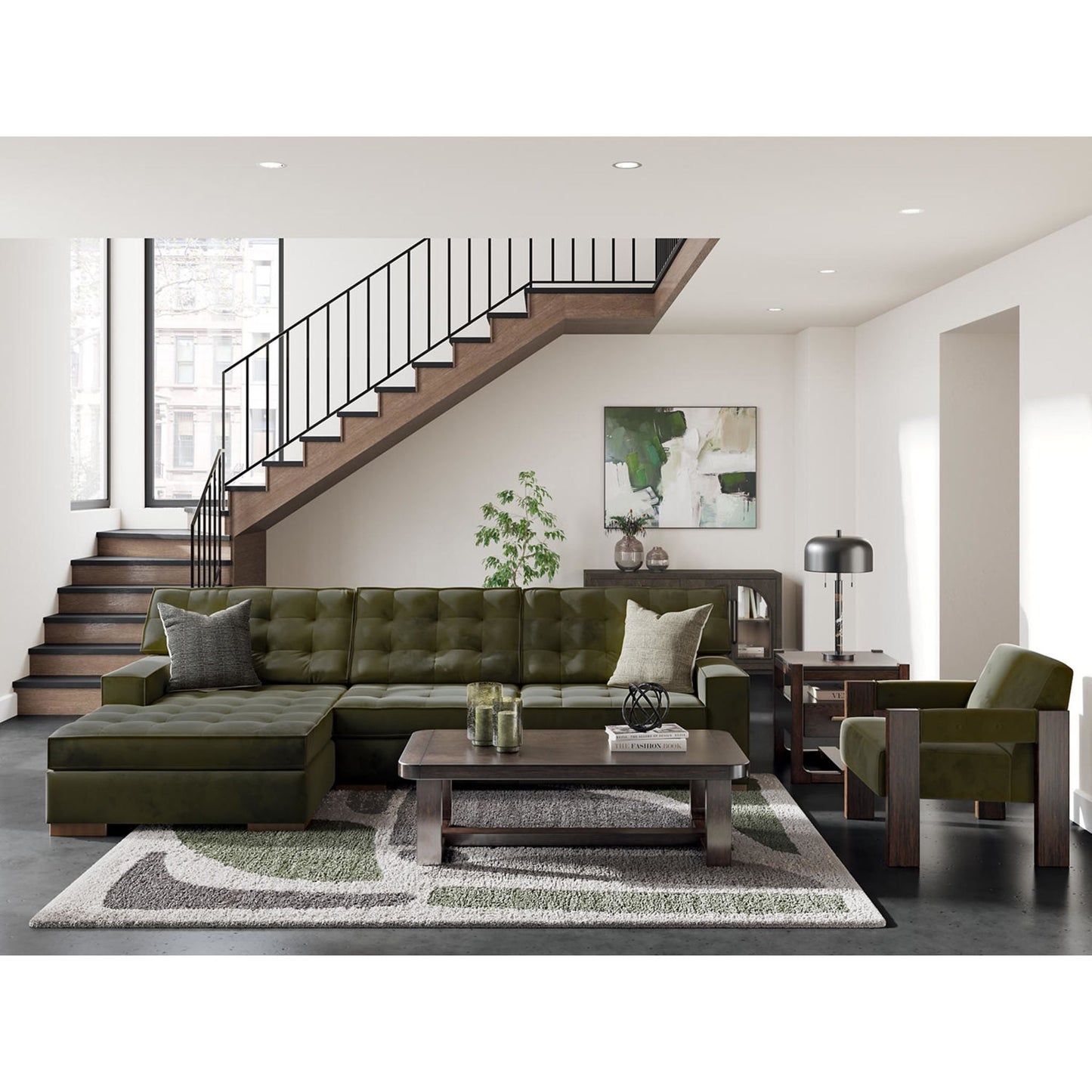 Canapé d'angle Chalcombe 2 pièces avec méridienne