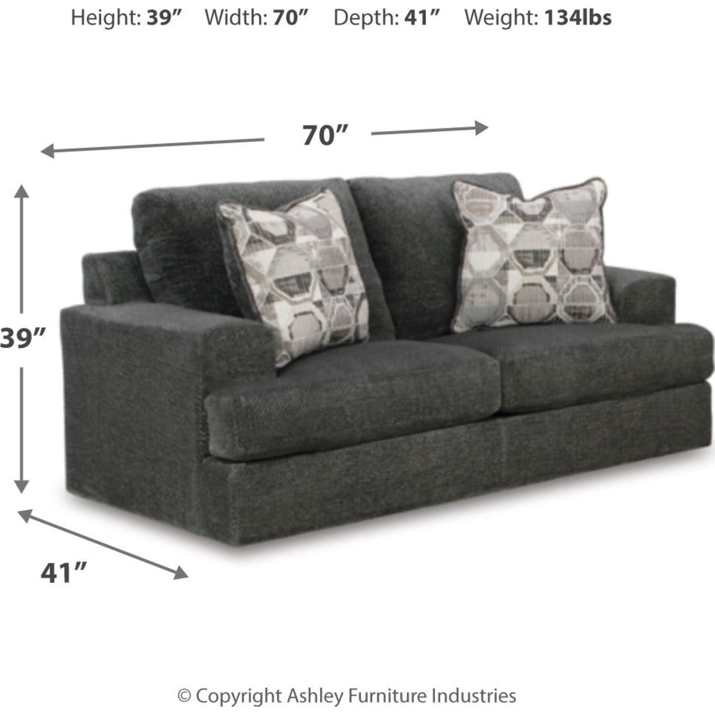 Canapé deux places Karinne