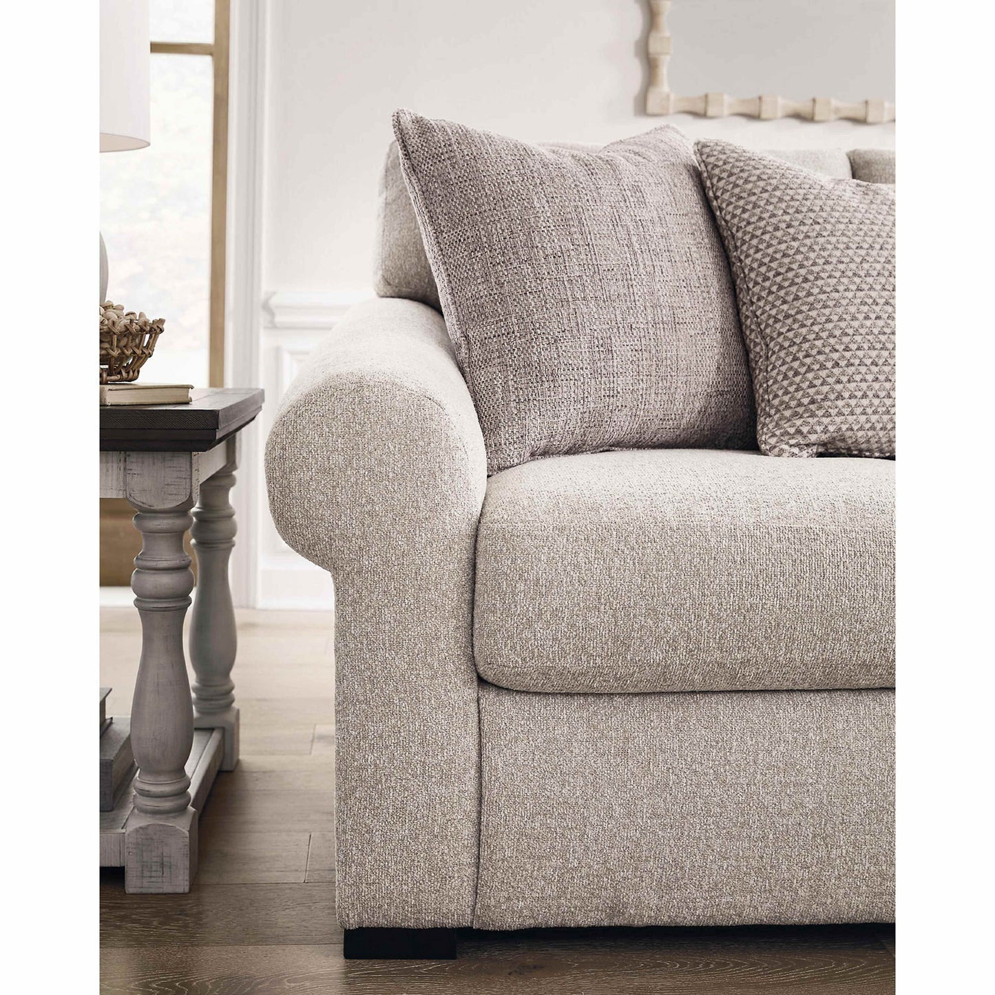 Canapé d'angle 4 pièces exclusif Bridgemont avec méridienne