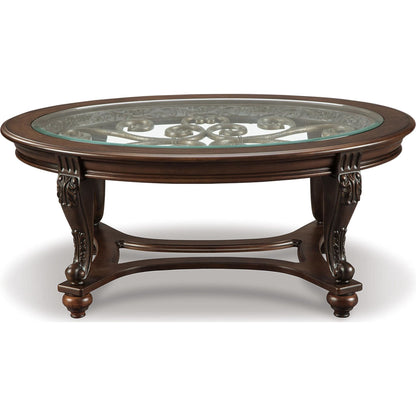 Table basse ovale Norcastle