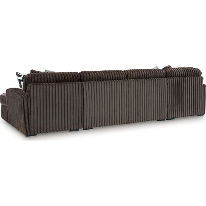 Canapé d'angle 3 pièces Midnight-Madness avec double méridienne